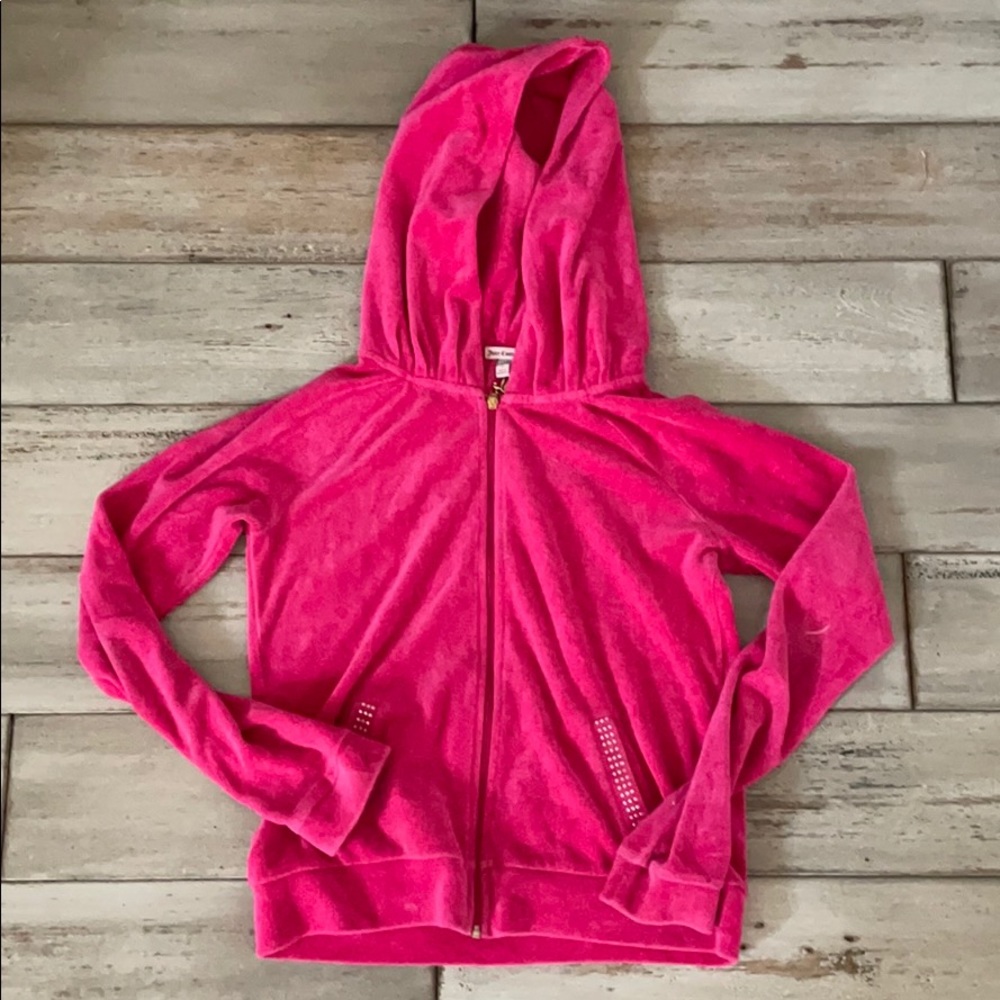 pink juicy couture sweatshirt